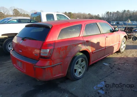 2007 Dodge Magnum из США, поврежденный, VIN 2D4FV47V67H666065